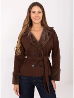 Bunda IT KR 4608.05P tmavě hnědá