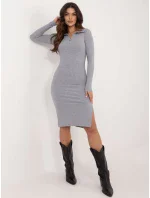 Šaty RV SK 9956.45 šedé