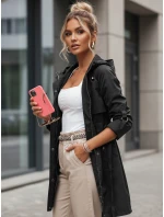 NOLES dámská přechodná bunda parka černá FashionStreet TY4278
