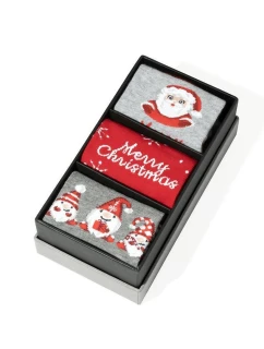 Ponožky Steven art.195/1 Boxy Świąteczne A'3 35-40