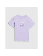 Dívčí tričko s potiskem 4F4FJRSS25TTSHF2645-52S