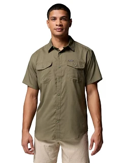 Košile Columbia Utilizer II Solid s krátkým rukávem 1577762397, zelená, velikost L