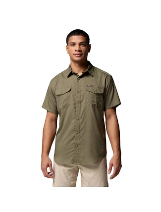 Košile Columbia Utilizer II Solid s krátkým rukávem 1577762397, zelená, velikost L