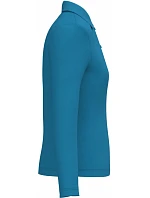 Kariban K 244 Dámské piqué polo s dlouhým rukávem 20.K244 tropical blue Kariban K 244 Dámské piqué polo s dlouhým rukávem 20.K244 tropical blue