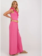 Kalhoty DHJ SP 8387.57 růžová