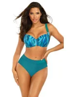 Dámské dvoudílné plavky Puerto Rico 4 S995PO4-1 moř. zelená-modrá - Self Dámské dvoudílné plavky Puerto Rico 4 S995PO4-1 moř. zelená-modrá - Self