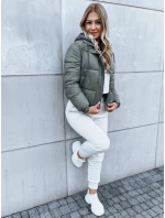Dámská prošívaná bunda KHALEESI tmavě šedá FashionStreet TY3875