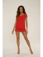 Pyžamo De Lafense 766 Carmel kr/r S-2XL Pyžamo De Lafense 766 Carmel kr/r S-2XL