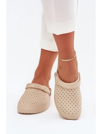Pěnové Pantofle Dámské Béžové Faylina Pěnové Pantofle Dámské Béžové Faylina