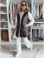 Dámská přechodná prošívaná vesta GLITTI černá FashionStreet TY4804 Dámská přechodná prošívaná vesta GLITTI černá FashionStreet TY4804