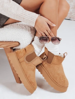 Dámské semišové sněhule na platformě FashionStreet ZY1182