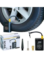 KOMPRESOR DO AUTA DUNLOP 150 PSI DIGITÁLNÍ KOMPRESOR S FUNKCÍ POWERBANKY