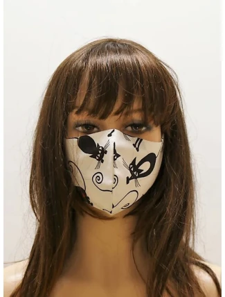 Bavlněná rouška Kočky - Vestis Bavlněná rouška Kočky - Vestis