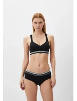 Dámské kalhotky 2Pack 163225 4R227 00020 černé - Emporio Armani