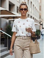 Dámské tričko HONTEY bílé FashionStreet RY2551