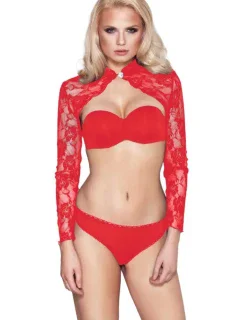 Dámské bolerko Luxuria red - 7-HEAVEN