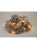 DEKORAČNÍ GIRLANDA 270CM 26LED STŘÍBRNÁ