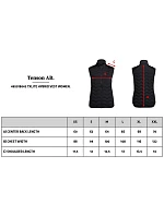 Tenson TXlite Hybrid Vest Women Dámská hybridní vesta 84.8045 black Tenson TXlite Hybrid Vest Women Dámská hybridní vesta 84.8045 black