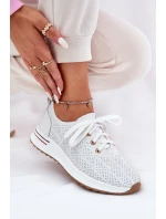 Kožené Lehká Polobotky Dámské Artiker 54C1758 Bílé