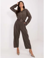 Košile IT KS 22390.81 tmavá khaki