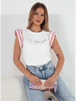 Dámské tričko AMOURI růžové FashionStreet RY2412