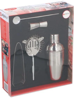 BARMANSKÁ SADA 5 KUSŮ ŠEJKRŮ NA NÁPOJE ALPINA