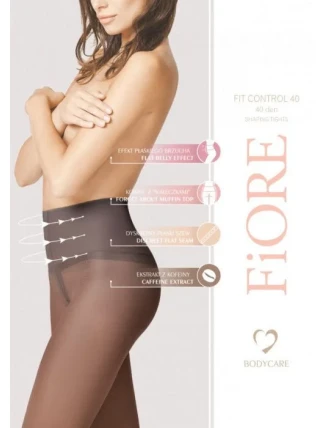 Punčochové kalhoty Fit Control 40 M5205 - Fiore