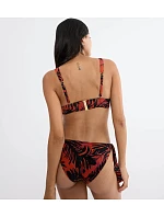 SUMMER PALM - Tvarující plavkový top bez kostic s elegantním kroužkem Triumph