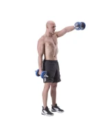 HMS SGG30 BAR sada závaží 2 v 1 (činka a činky) 30 kg