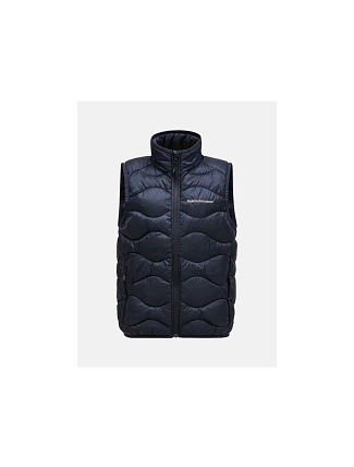 Dětská vesta Peak Performance Jr Helium Down Vest, černá Dětská vesta Peak Performance Jr Helium Down Vest, černá