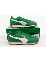 Puma – sportovní boty pro mládež Easy Rider Vintage, semišové, zelené