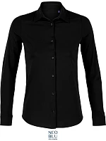 NEOBLU Balthazar Women Halenka s dlouhým rukávem 24.3199 deep black NEOBLU Balthazar Women Halenka s dlouhým rukávem 24.3199 deep black