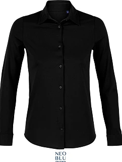NEOBLU Balthazar Women Halenka s dlouhým rukávem 24.3199 deep black