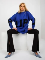 Dámský svetr LC SW 8050 .95P kobalt - FPrice