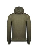 Geografické Norsko Gymclass EO Tiedye Badge M Mikina WU8270H-GNO-KAKI