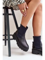 Zazoo 2947 Dámské boty z přírodní kůže černé Zazoo 2947 Dámské boty z přírodní kůže černé