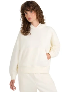 Dámská mikina 4F F1887 krémová 4FWAW25TSWSF1887 12S