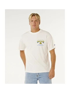Pánské tričko RIP CURL Bells Pro 26 Bell Logo Tee, bílé
