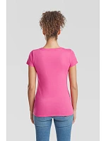 Fruit of the Loom Lady-Fit Valueweight V-Neck T Dámské tričko s výstřihem do V 16.1398 white Fruit of the Loom Lady-Fit Valueweight V-Neck T Dámské tričko s výstřihem do V 16.1398 white