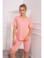 Komplet top+legginsy morelowa Komplet top+legginsy morelowa