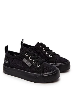 Prolamované Tenisky Big Star JJ374133 Černé