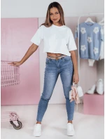 SKINNTON FashionStreet dámské úzké džínové kalhoty UY2350