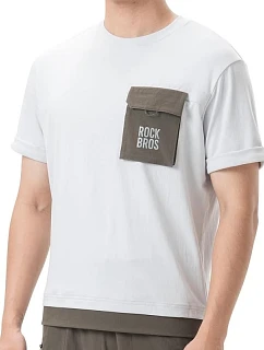 Rockbros pánské MTB tričko, bílé, velikost L