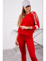 Dívka Revolution set červená