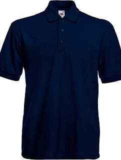 Fruit of the Loom Heavy 65/35 Pique Polo Piqué polo z těžké bavlny 16.3204 deep navy