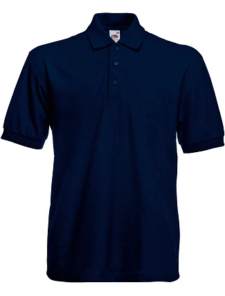 Fruit of the Loom Heavy 65/35 Pique Polo Piqué polo z těžké bavlny 16.3204 deep navy Fruit of the Loom Heavy 65/35 Pique Polo Piqué polo z těžké bavlny 16.3204 deep navy