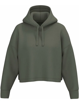 Kariban ProAct PA 396 Dámská crop mikina s kapucí 20.P396 sporty khaki Kariban ProAct PA 396 Dámská crop mikina s kapucí 20.P396 sporty khaki