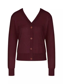 Dámský svetr Thermal JUMPER CARDIGAN vínový