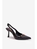 Sandály na podpatku  model 224473 Step in style