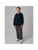 Chlapecká mikina s kapucí 4F 4FJWMM00TSWSM1860-31S